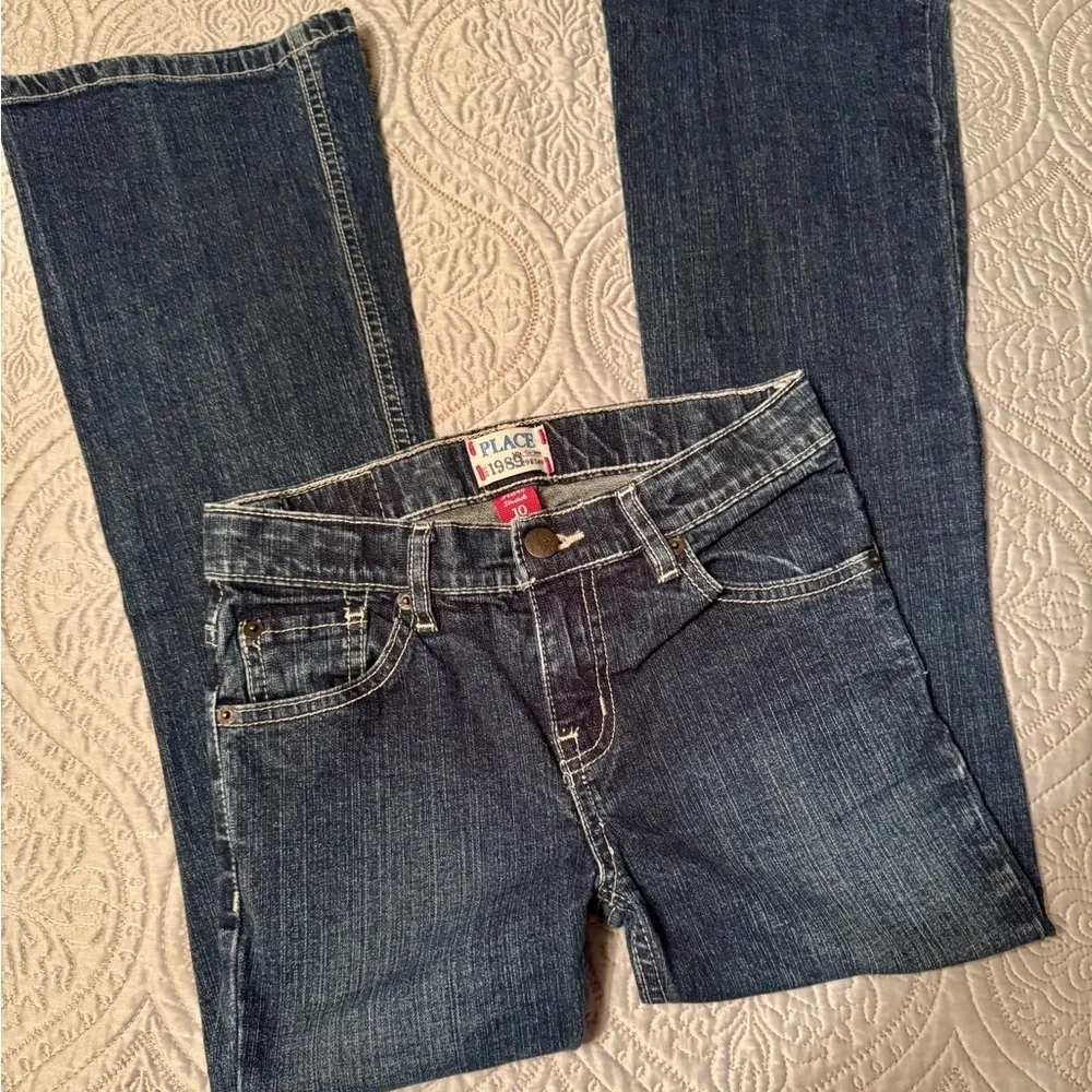 Children’s Place jeans flare stretch size 10